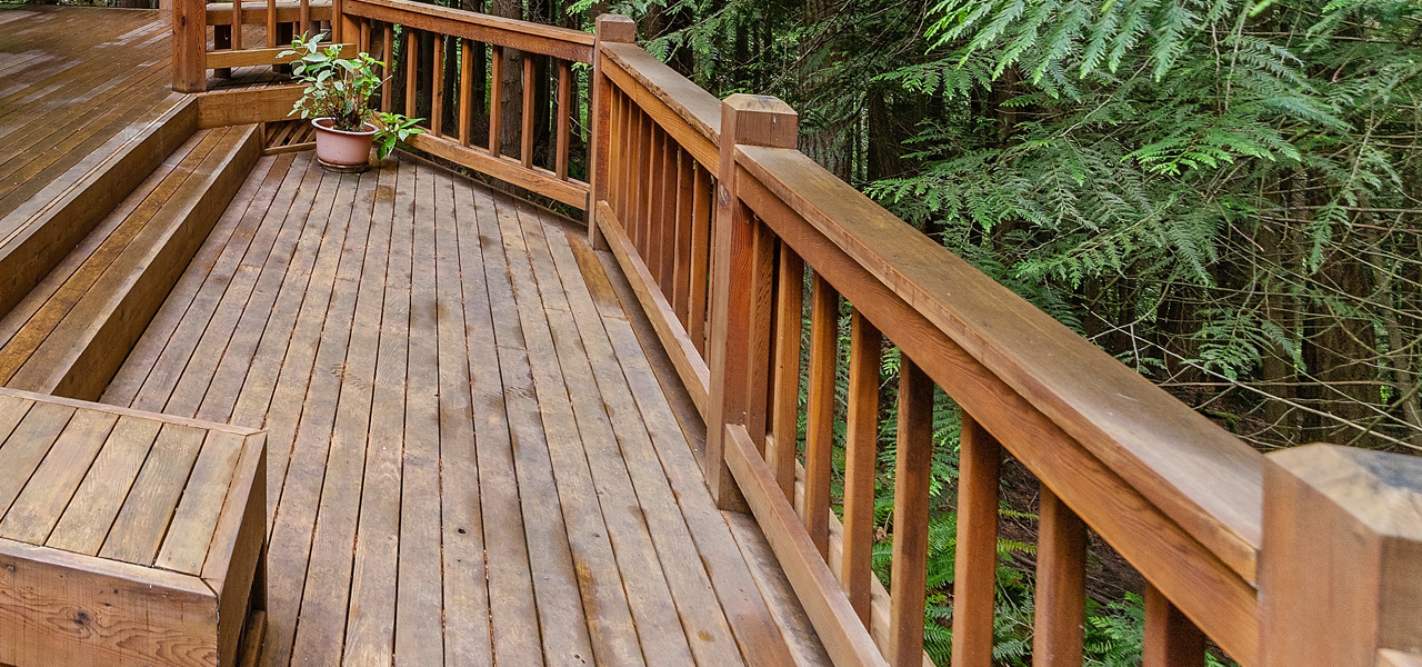 waterproof wood decks